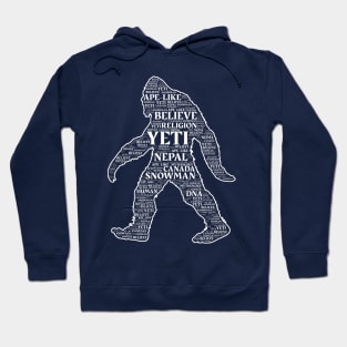 The Many Names of BigFoot Hoodie